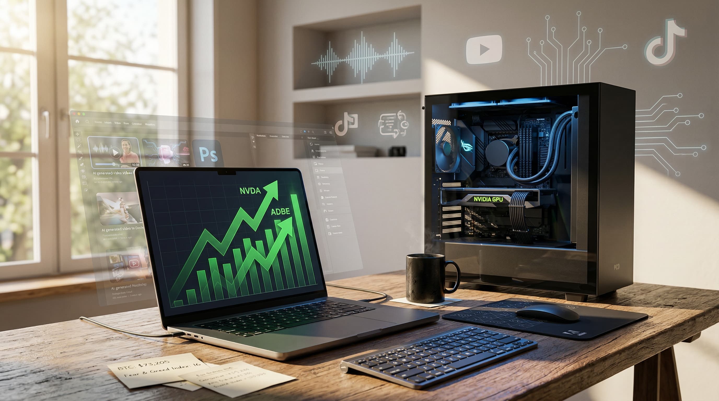 AI Stocks 2026: NVIDIA and Adobe End Year Higher