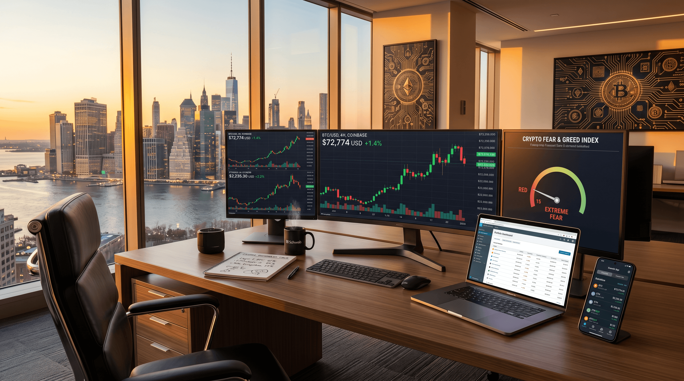 Schwab Crypto Trading Launches for 35M Clients