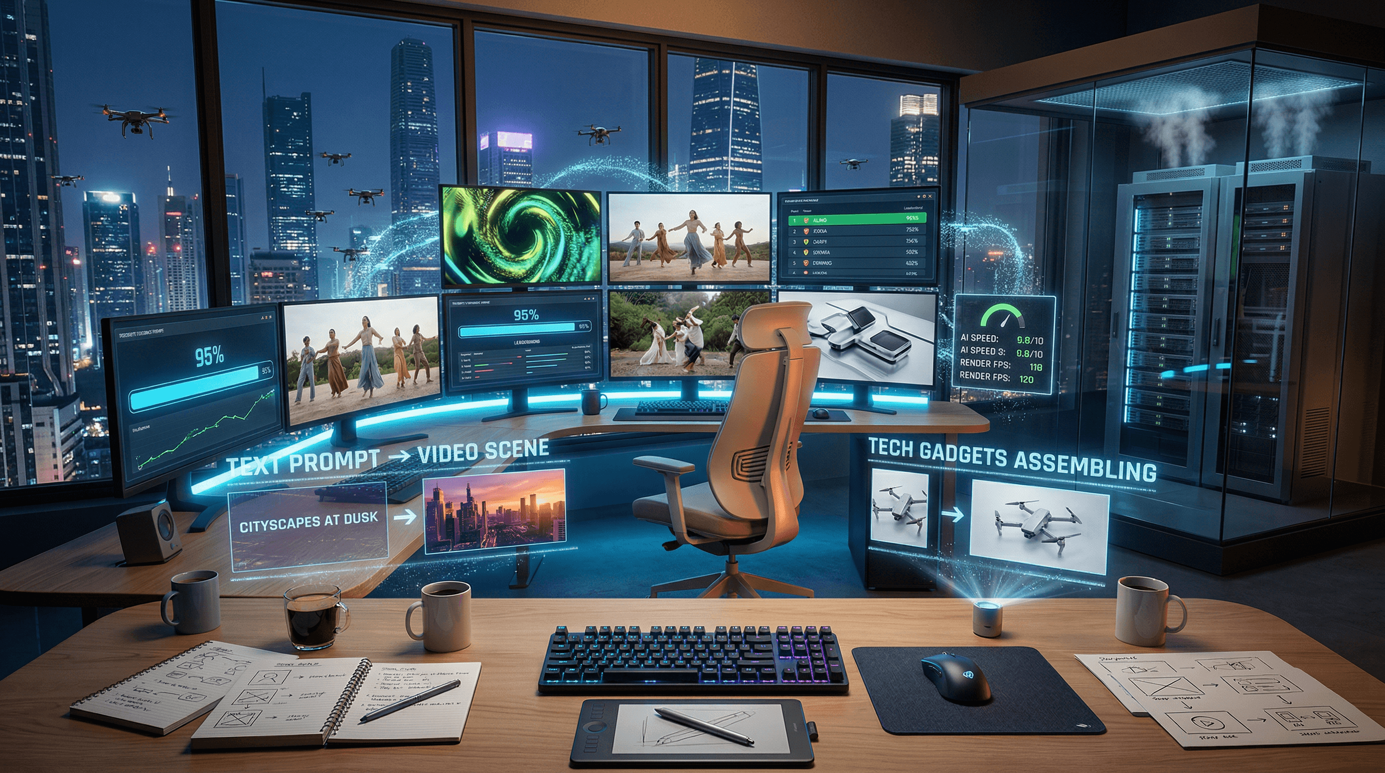 Alibaba AI Video Model Kling Tops VBench at 92.5%