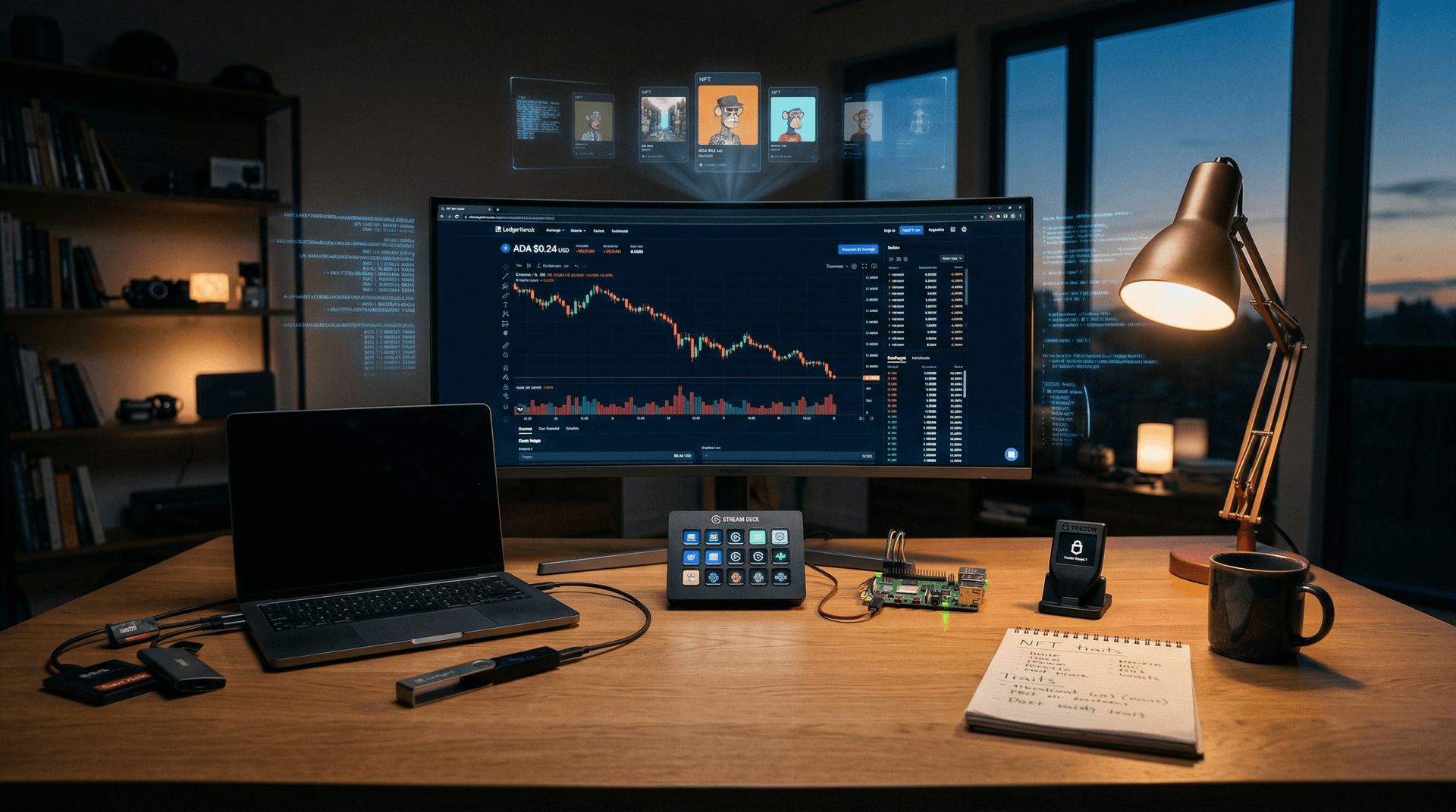 Cardano ADA Drops 3.7% to $0.24: NFT Pivot Guide