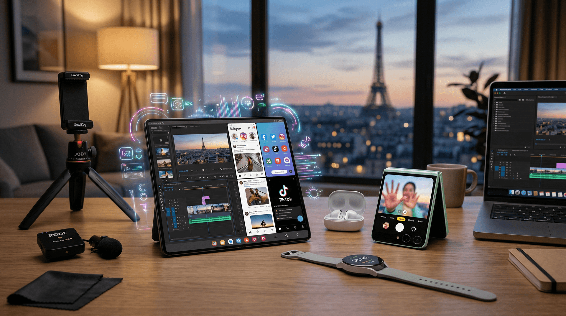 Samsung Galaxy Z Fold6 & Flip6 Revolutionize Creator Workflows