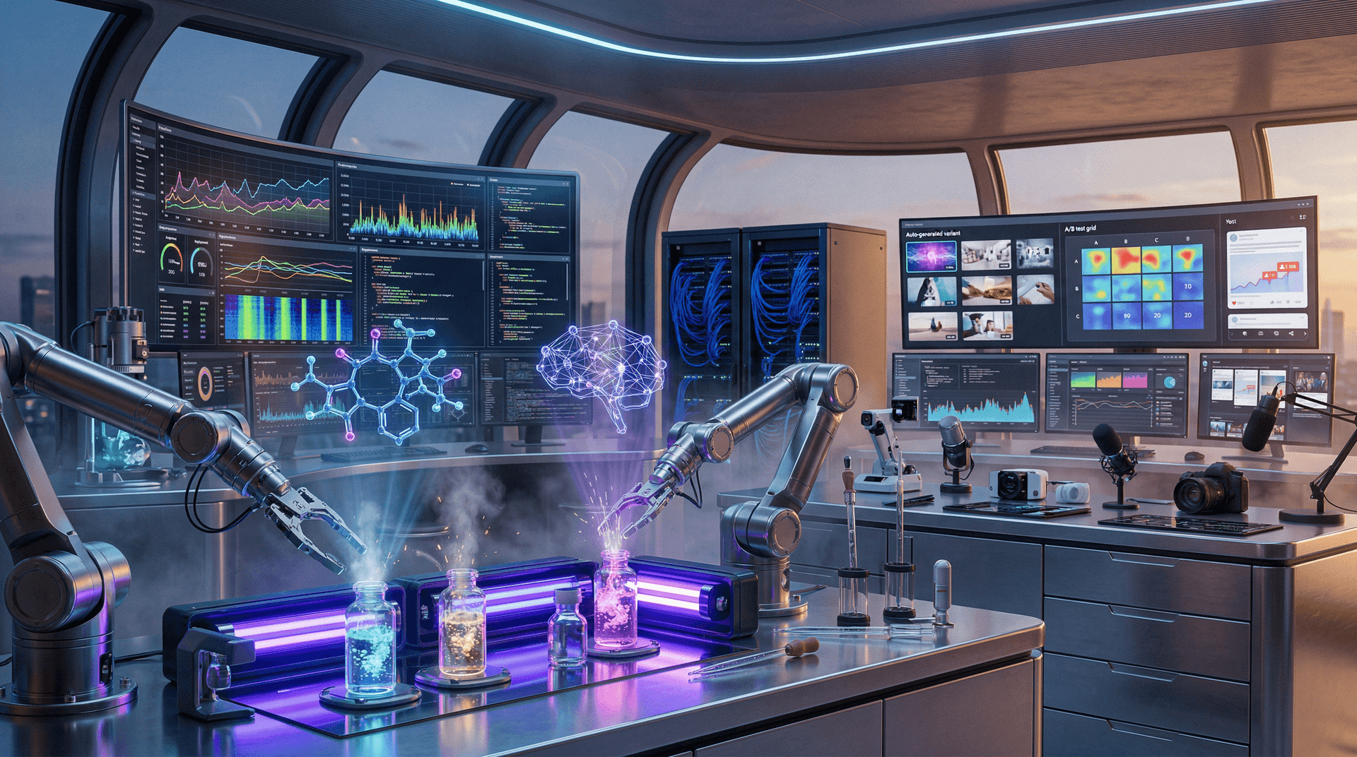 DOE $34M AI Autonomous Labs Funding Cuts Creator Cycles 35%