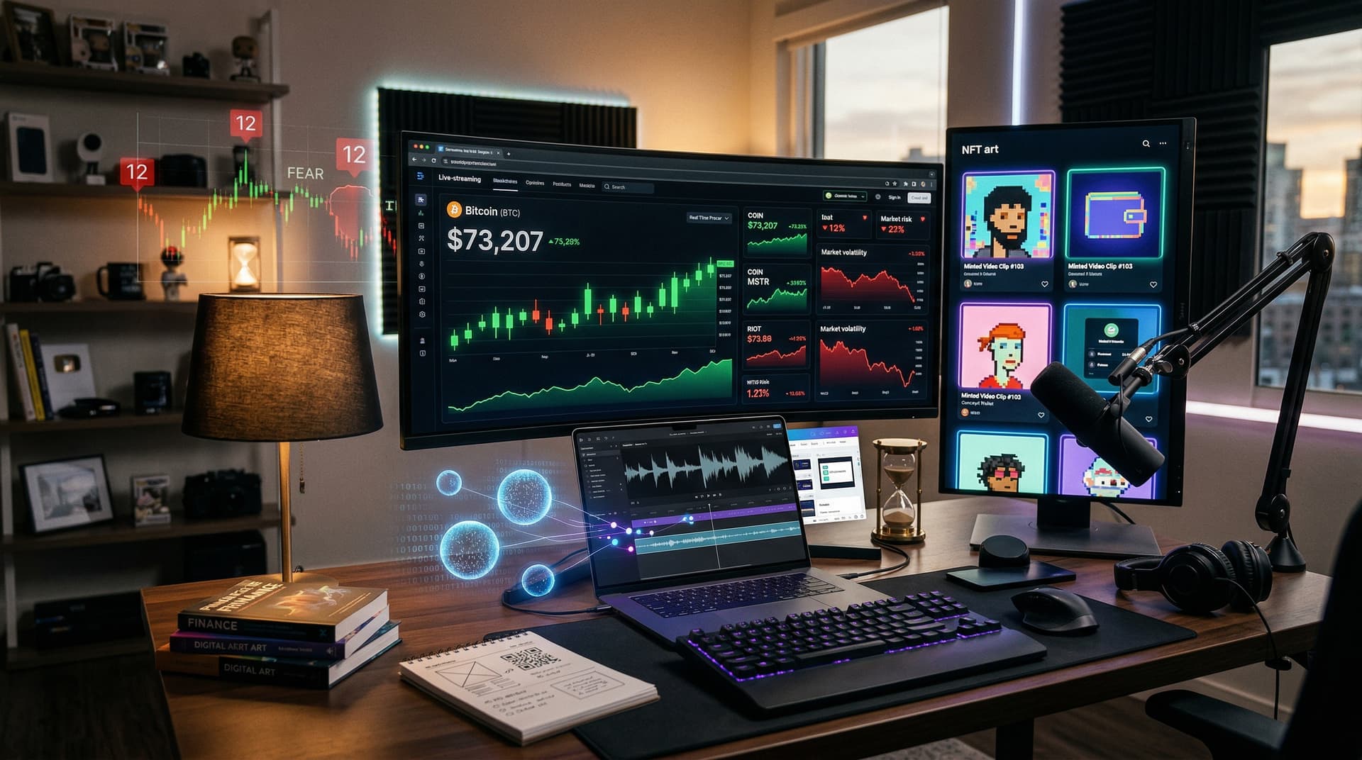 5 Top Crypto Stocks Power Web3 Creator Monetization as BTC Hits $73K