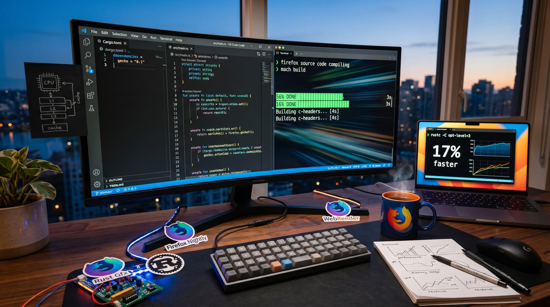 Firefox Builds Faster by 17%: Creator Techniques for Extension Development