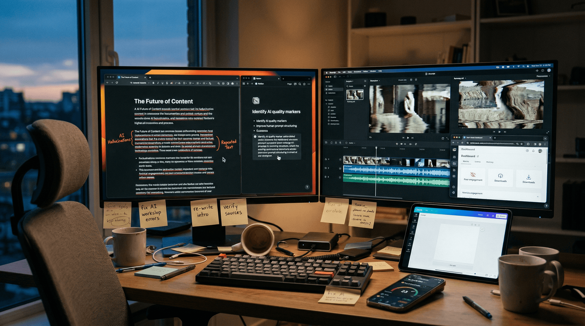 AI Workslop Adds 40% Edit Time for Creators Despite Hype
