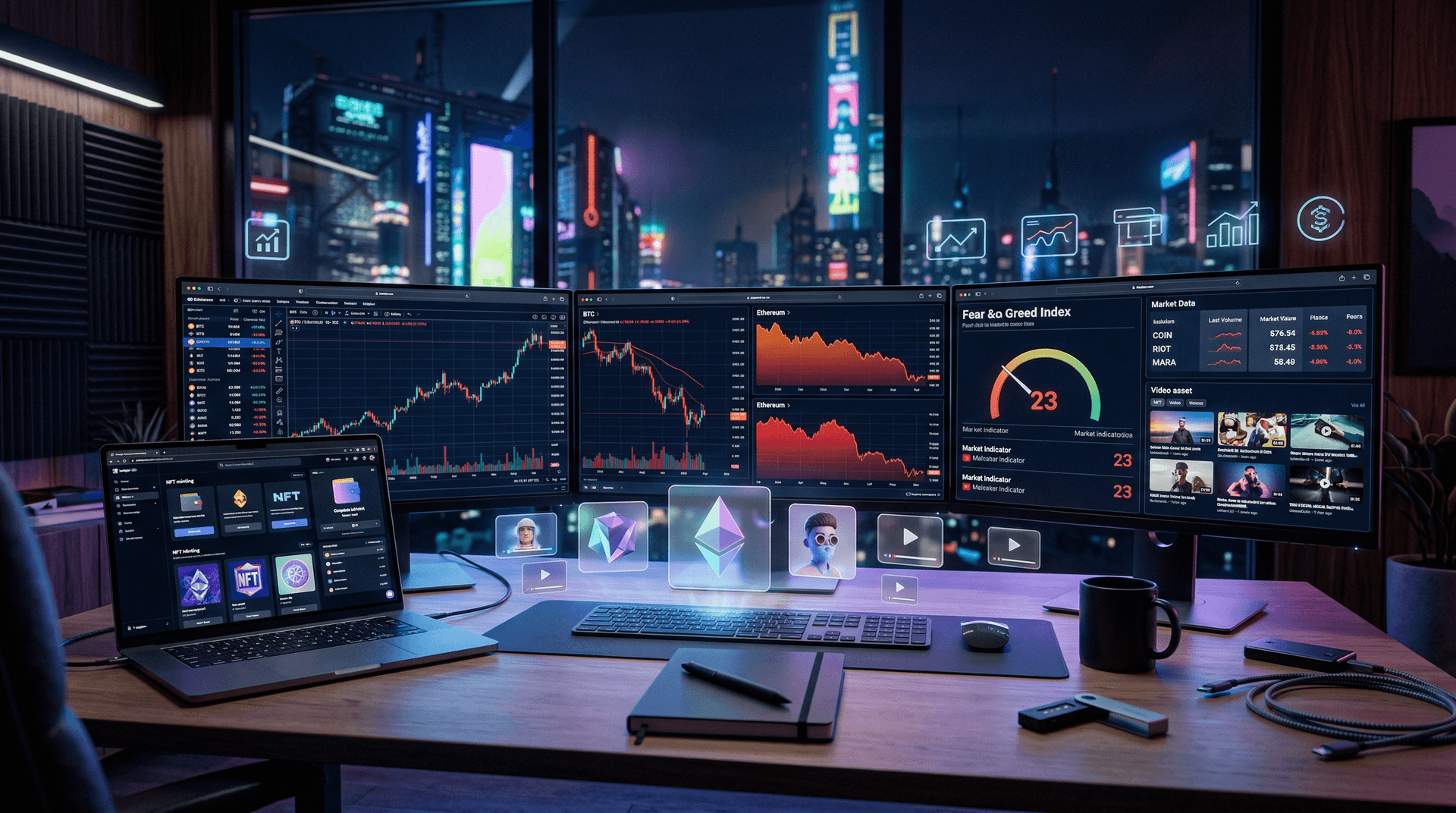 Top 3 Best Cryptocurrency Stocks for Creators: MarketBeat at Fear 23