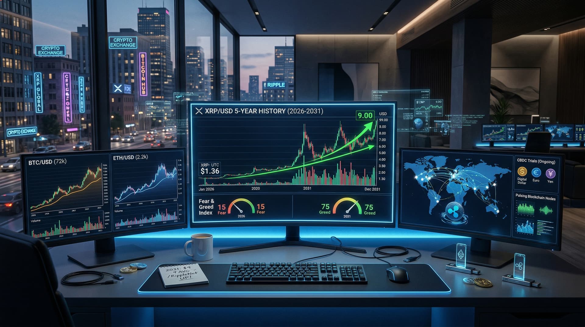 XRP in 5 Years: 12 Analysts Predict $9 Average by 2031