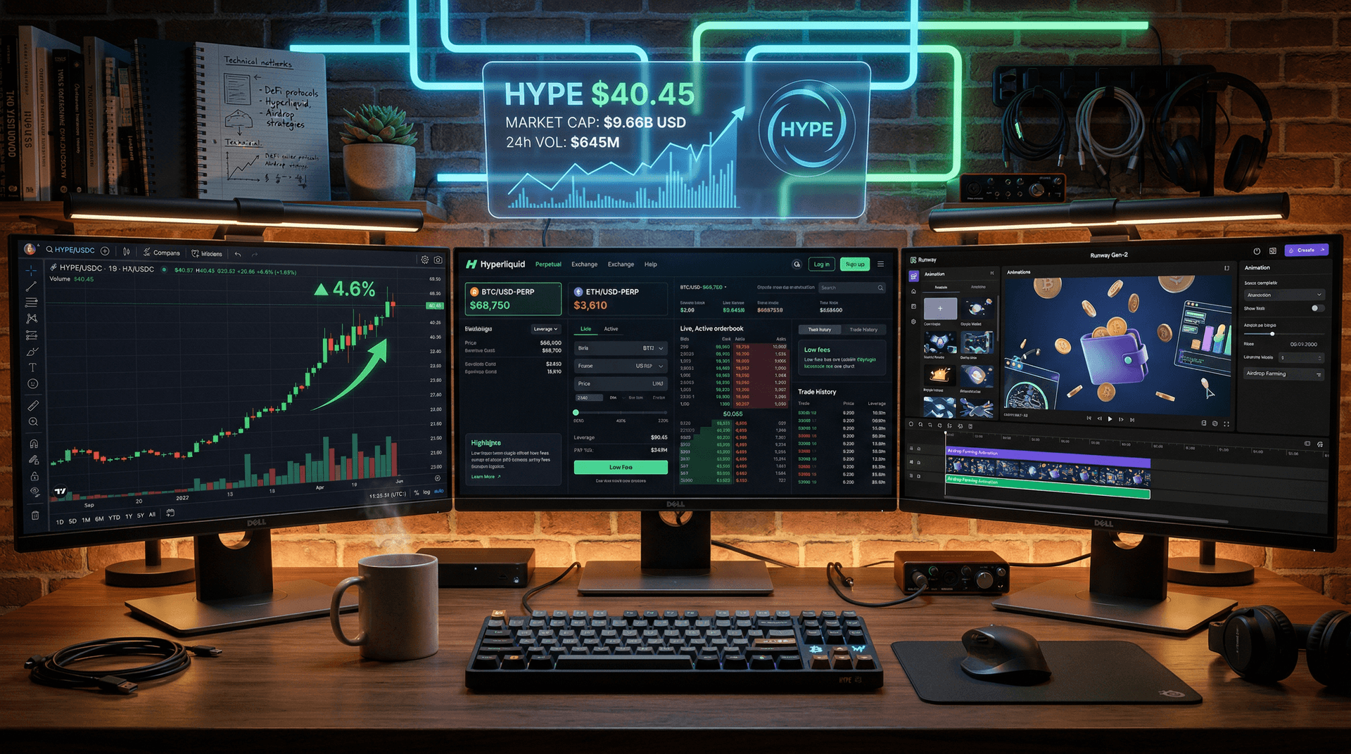 Hyperliquid HYPE Surges 4.6% to $40.45 on April 15, 2025