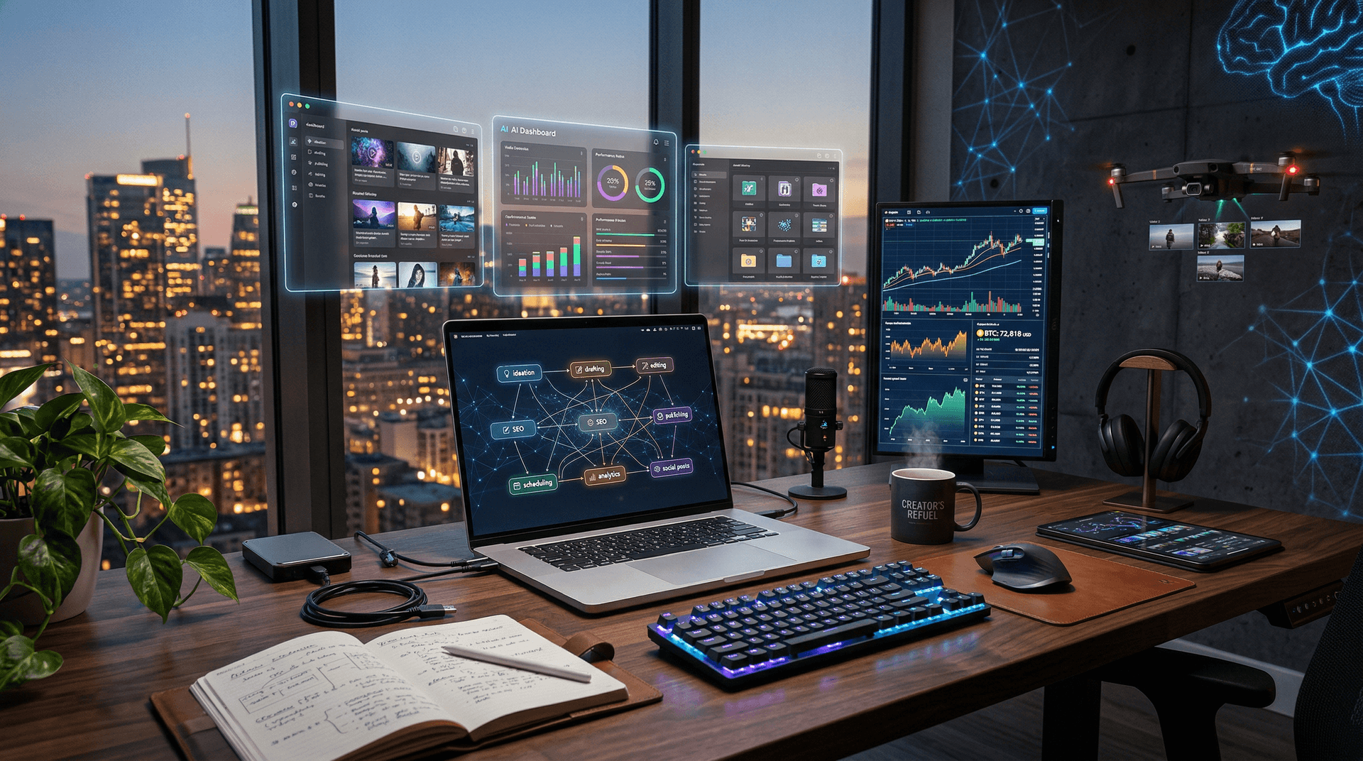 Mindmatters.ai Part 5 Cuts Creator Workflows 40%