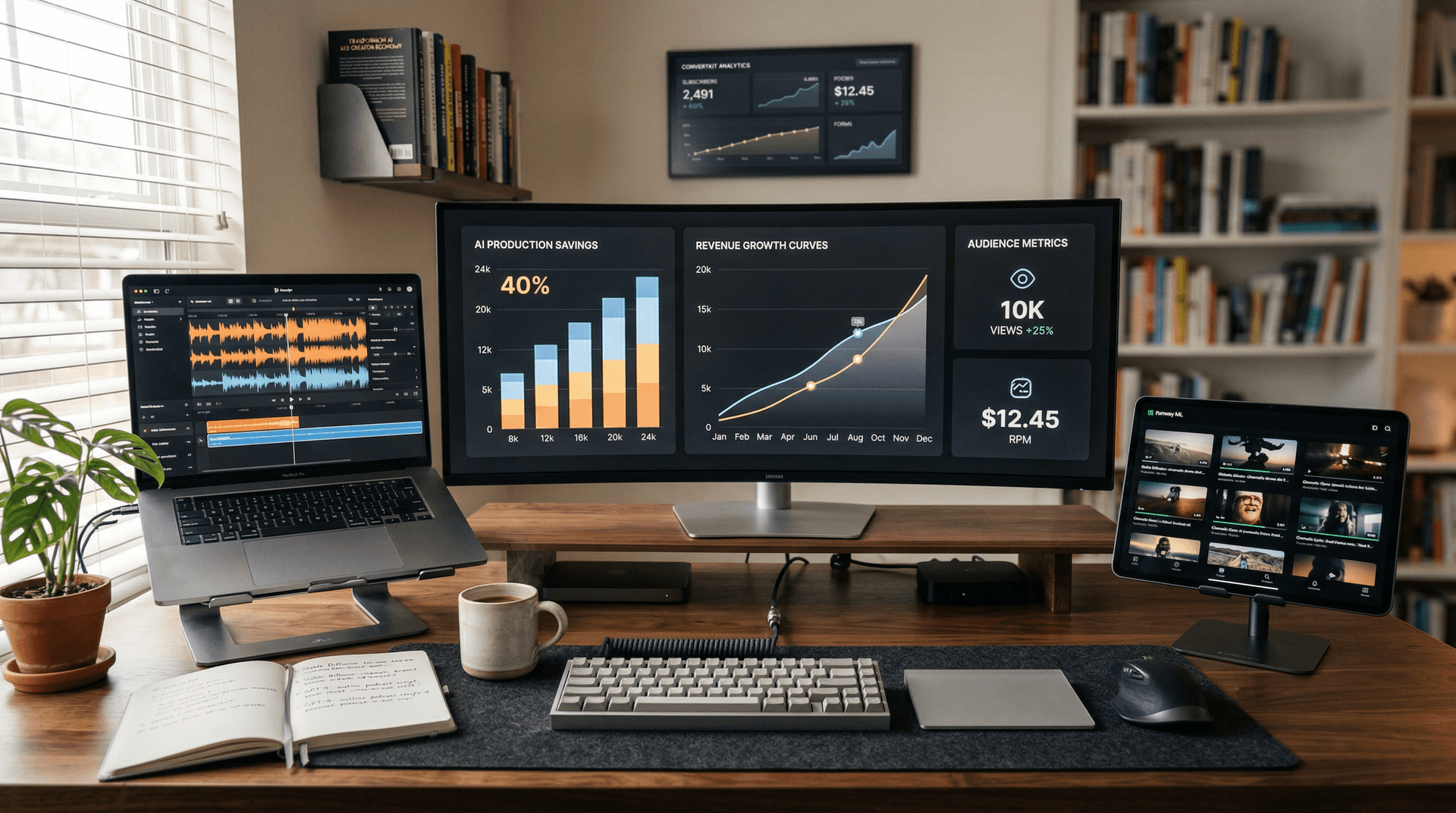 Managers' AI Playbook Cuts Creator Production 40%